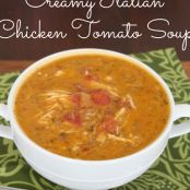 Creamy Italian Chicken Tomato Soup