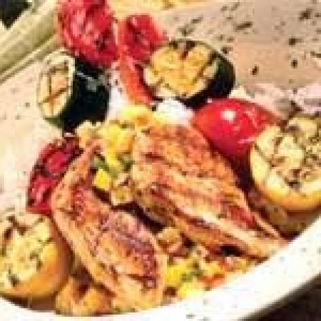 Grilled Citrus Chicken with Fresh Salsa