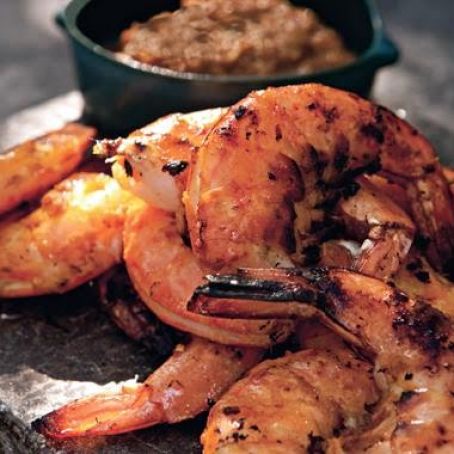 GRILLED SHRIMP w/LEMONGRASS CHILI