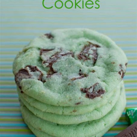 mint chocolate cookies