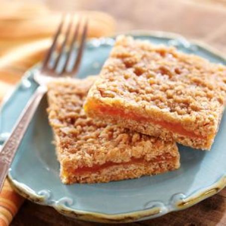 Apricot-Filled Oatmeal Bars