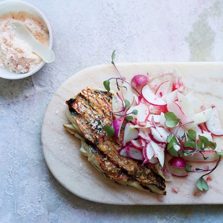 Grilled Snapper with Pink Chile Salt