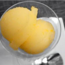 Meyer Lemon Limoncello Sorbet