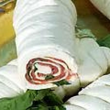 Mozzarella and Prociutto Roll