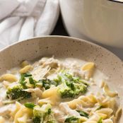 Chicken Alfredo Soup