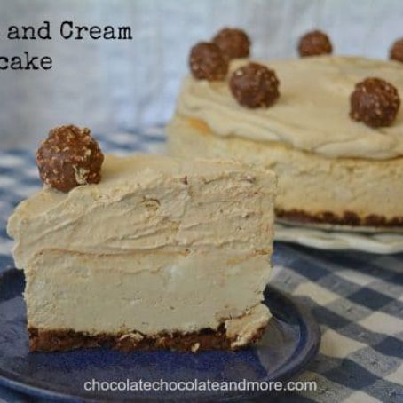 Kahlua-and-Cream Cheesecake
