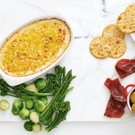 BUBBLING EMMENTAL CHEESE DIP