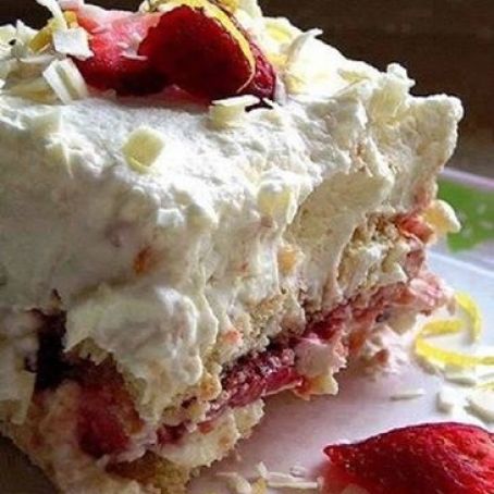 Strawberry Bomb Cake