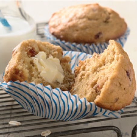 Oatmeal Jammy Bits Muffins