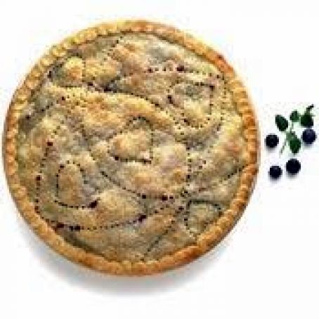 Spiced Blueberry Pie