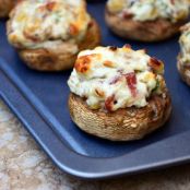 Bacon & Cream Cheese stuffed Mushrooms