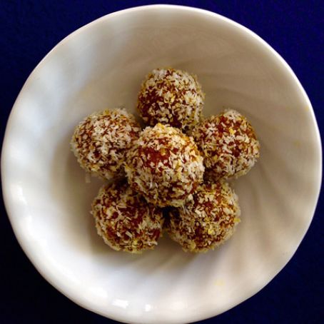 Carrot Coconut Balls