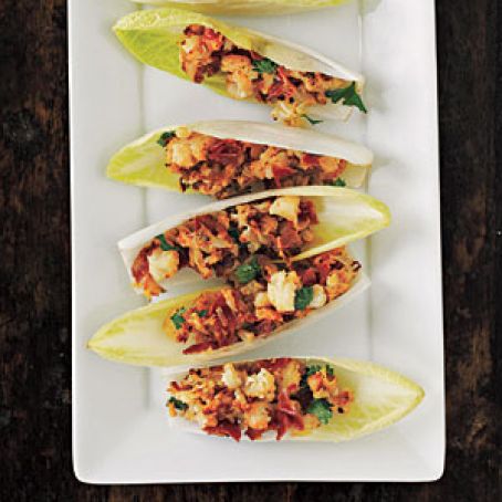 Cauliflower Caviar with Frizzled Prosciutto