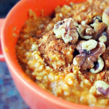Pumpkin Pie Oatmeal