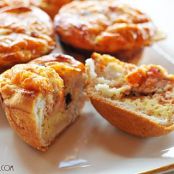 Eggs - Southwestern Biscuit Quiches
