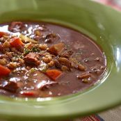 Braised Brisket Barley Soup