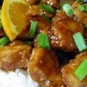 Orange Chicken With Rice