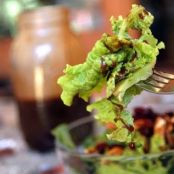 Honey Sesame Dressing on Pecan Craisin Salad
