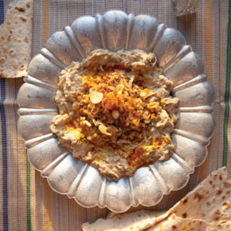 Eggplant and Yogurt Dip (Borani-e Bademjan)