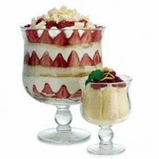 Strawberry-Mascarpone Trifle