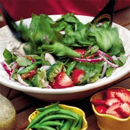 Spinach-and-Strawberry Salad