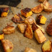 Parmesan-Roasted Potatoes and Squash, GF