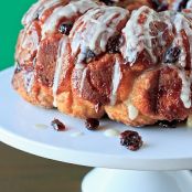 Cinnamon Orange Cranberry Monkey Bread
