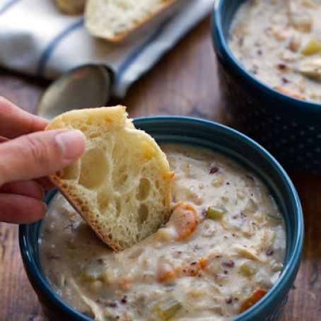 Creamy Chicken Wild Rice Soup