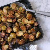 Spicy Roasted Brussels Sprouts
