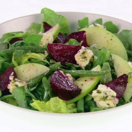 Beet and Marinated Goat Cheese Salad