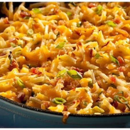 Hash Brown Potato Pie