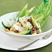 Cesear Salad with Chicken and Avocado