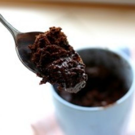 Gooey Chocolate Mug Cake