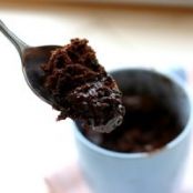 Gooey Chocolate Mug Cake