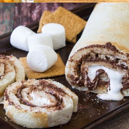 S’mores Pizza Roll-Up