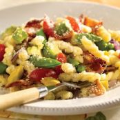 Avocado, Bacon and Tomato Pasta