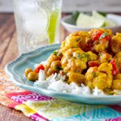 Cauliflower and Chickpea Curry
