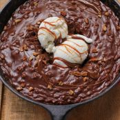 Gooey Chocolate Skillet Cake