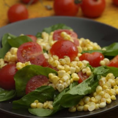 Corn, Arugula & Tomato Salad