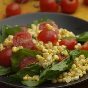 Corn, Arugula & Tomato Salad