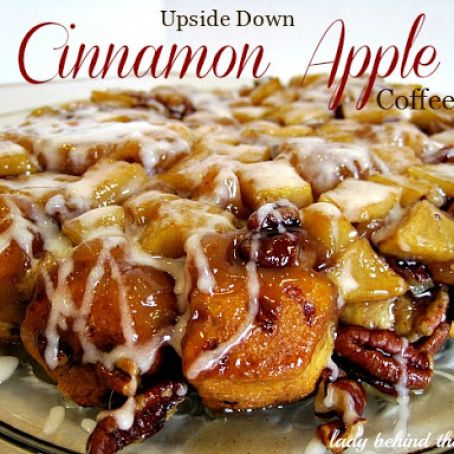 Upside-Down Cinnamon Apple Coffee Cake
