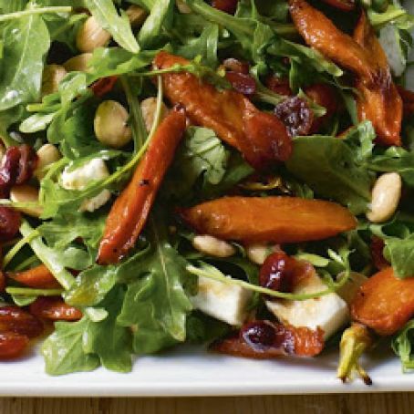 Maple Roasted Carrot Salad