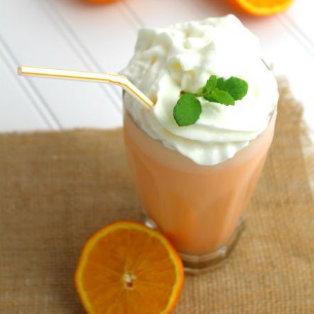 Orange Creamsicle Milkshake