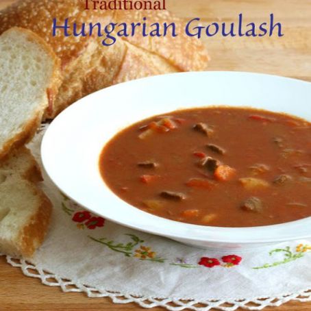 Goulash Soup (Louise's Version of Bavarian/Hungarian)
