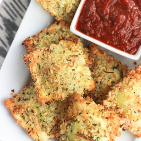 Crispy Baked Toasted Ravioli