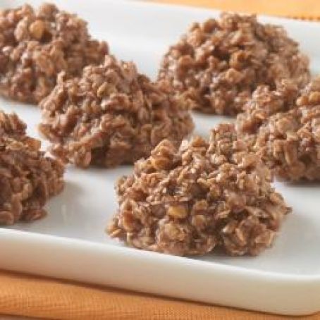 No Bake Oatmeal Cookies