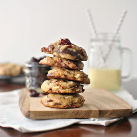 Rum Cherry + Double Chocolate Chunk Cookies