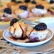Blackberry & Basil Dessert Bites