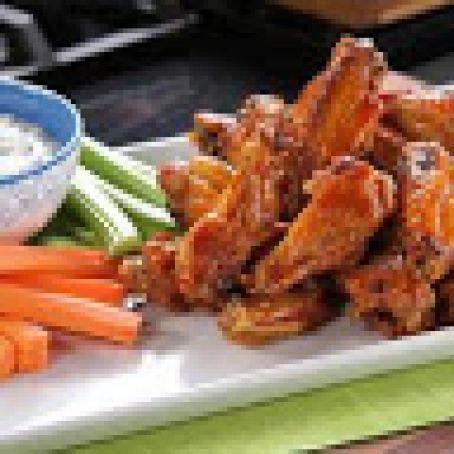 Bobby's Buffalo Wings with Tangy Cheese Dip