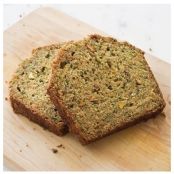 Zucchini Bread with Pistachios & Orange